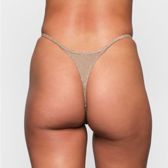 Skims glitter swim string thong XXs - Picture 5 of 6